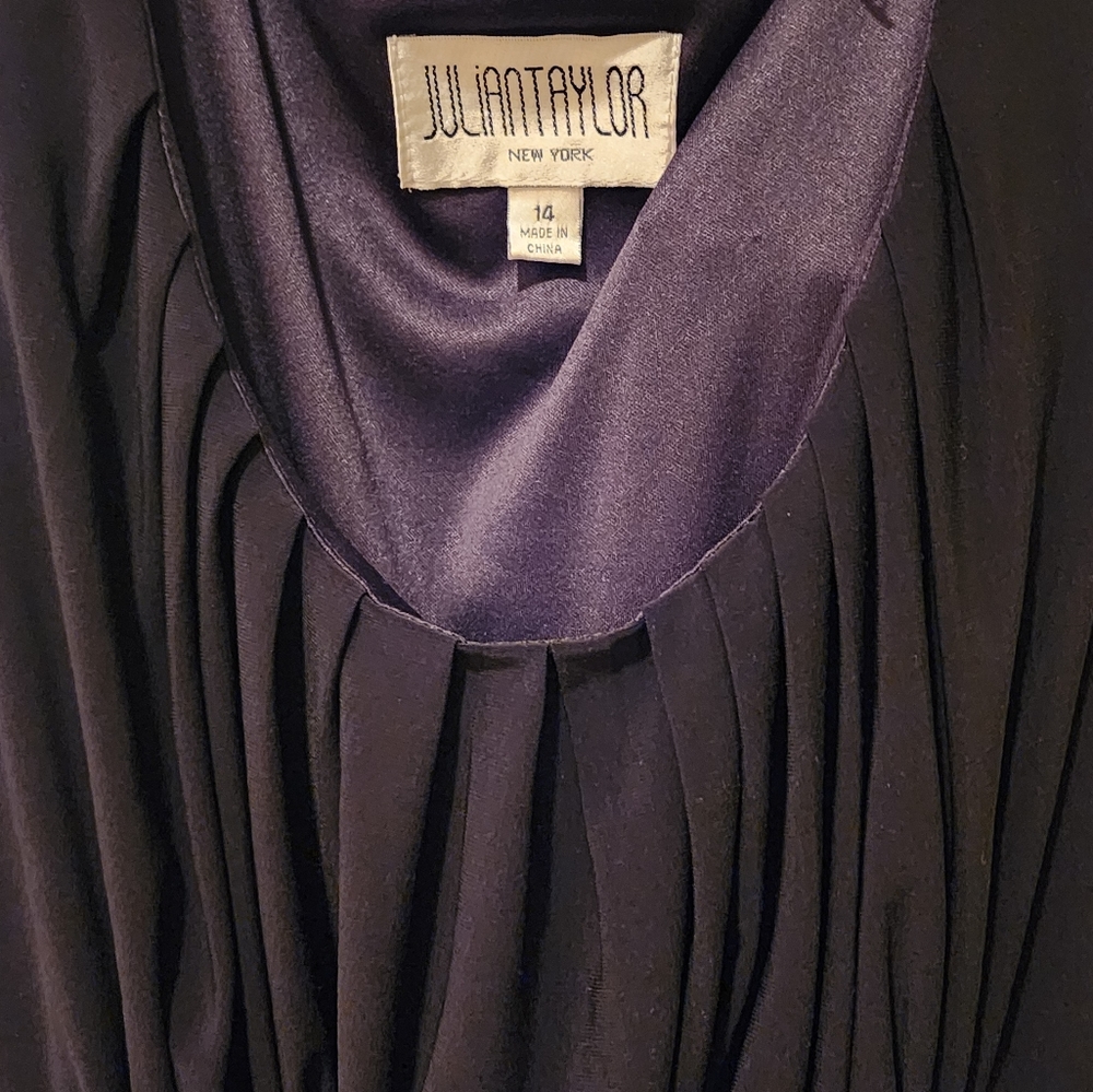 Ladies black dress sz 14 - Picture 5 of 8